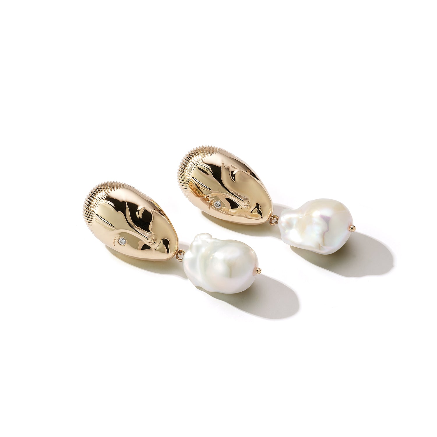 14kt Eve Baroque Pearl Earrings — фото 5