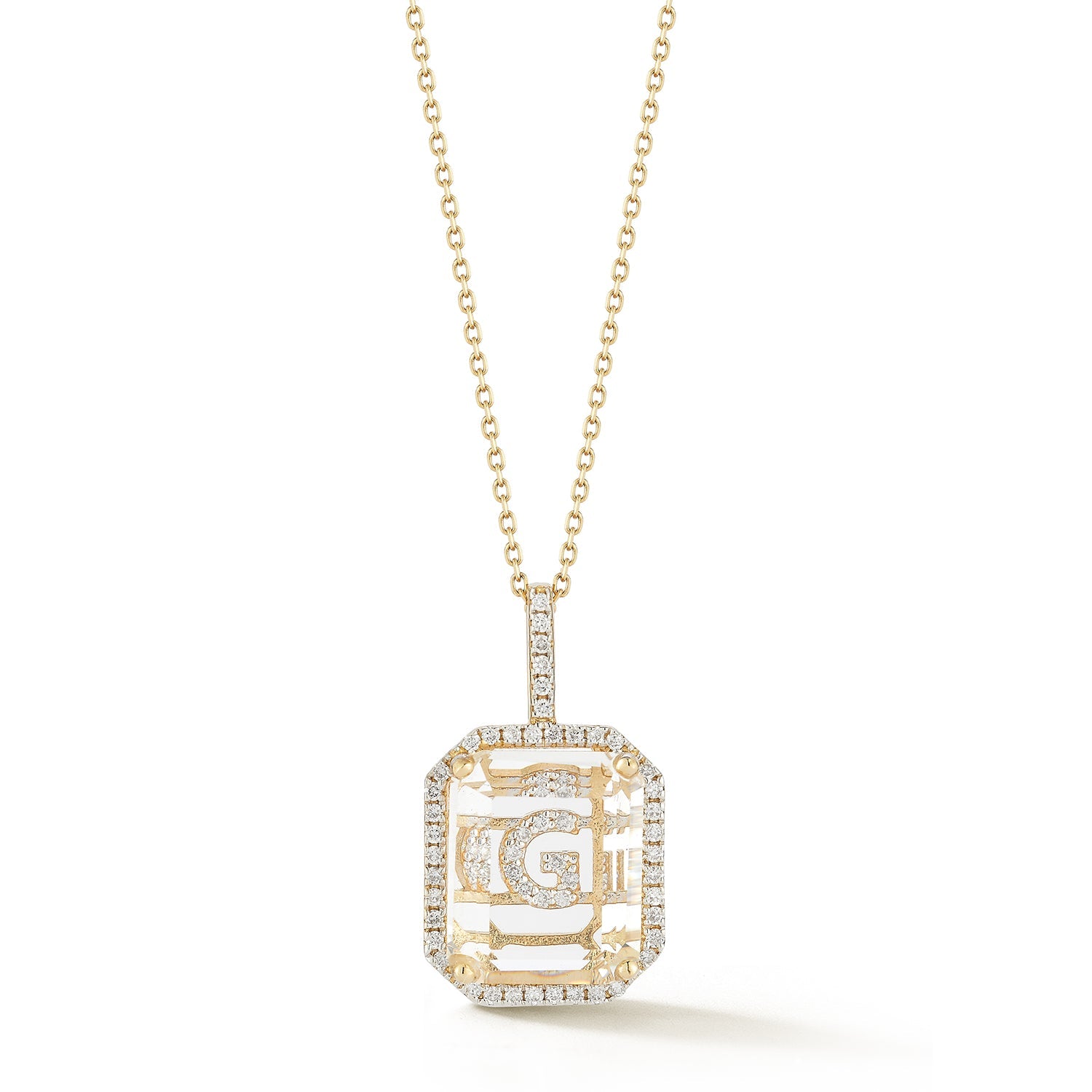 G - Secret Initial Necklace