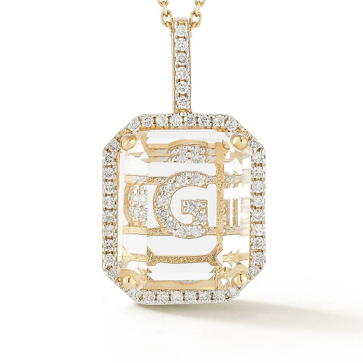G - Secret Initial Necklace — фото 2