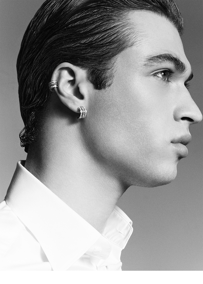 Platinum and Diamond Baguette Ear Cuff — фото 3
