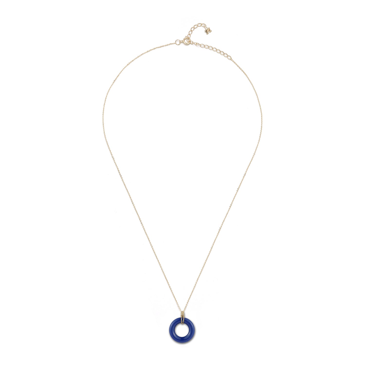 Lapis Donut Necklace — фото 1