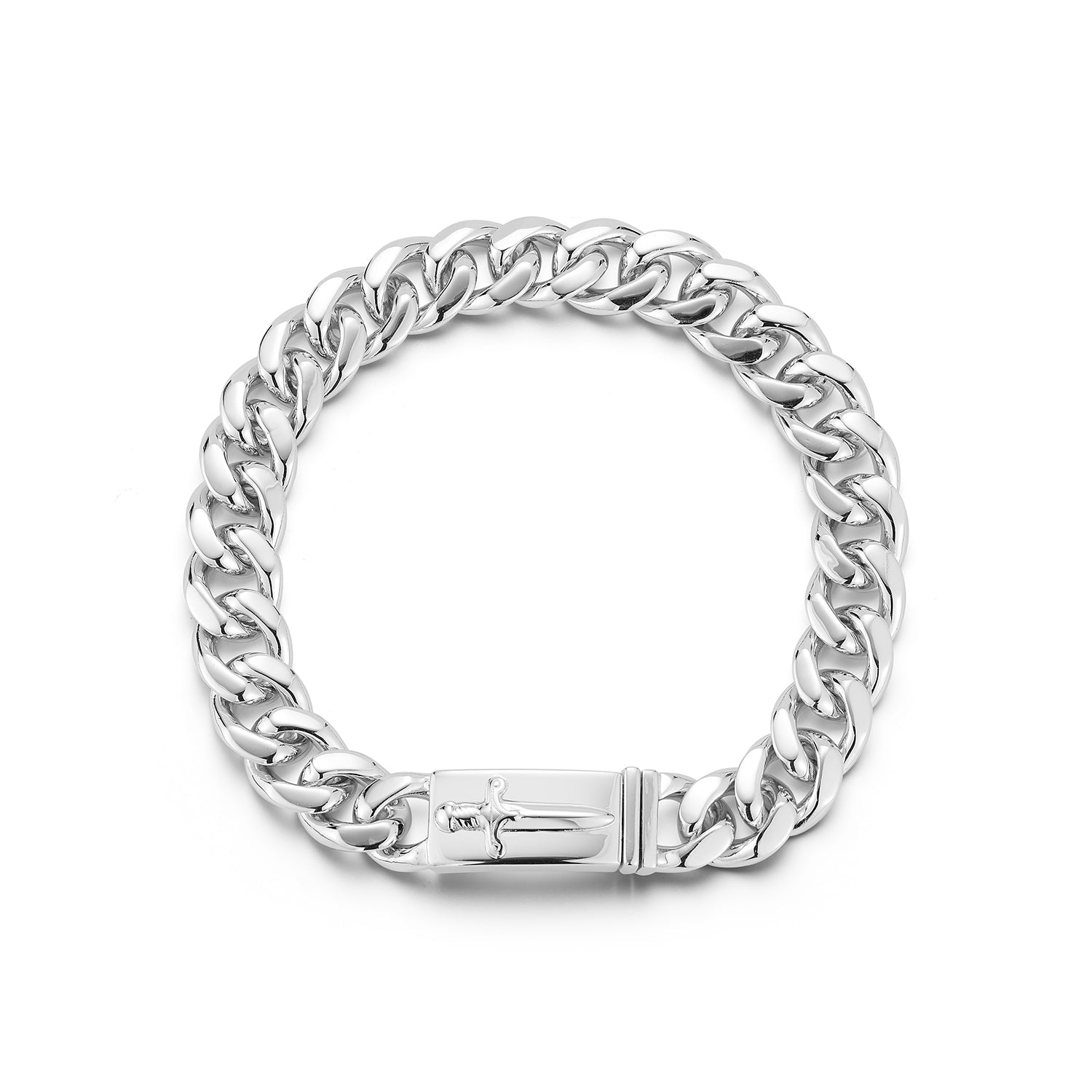 Sword Cuban Link Bracelet — фото 2