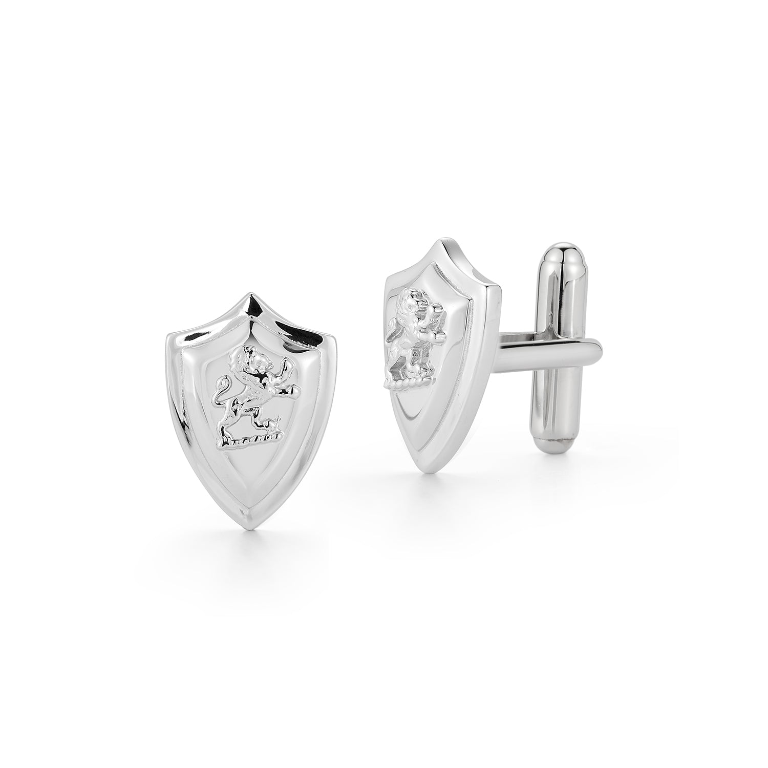 Lion Shield Cufflinks — фото 3