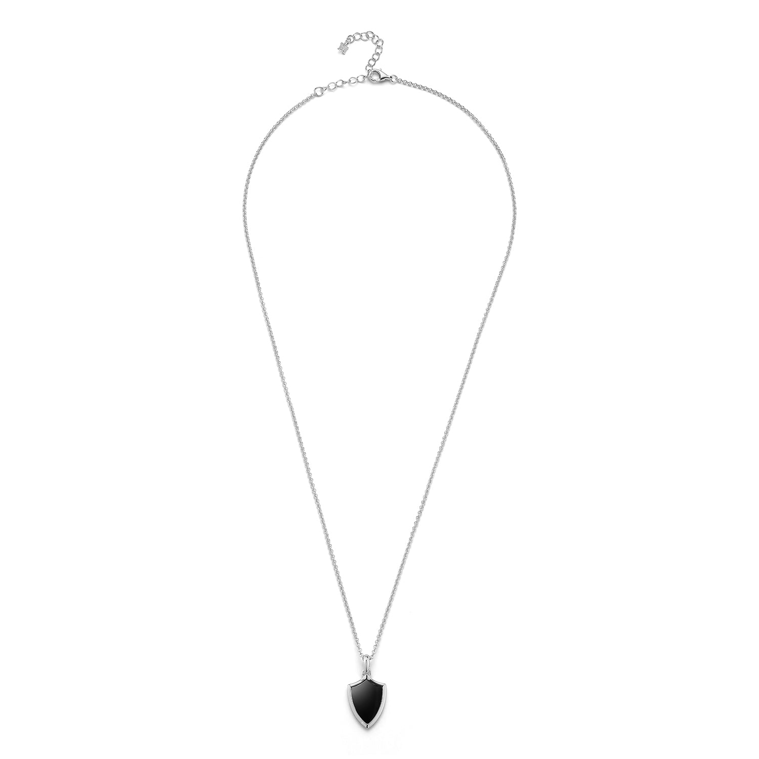 Onyx Shield Necklace — фото 4
