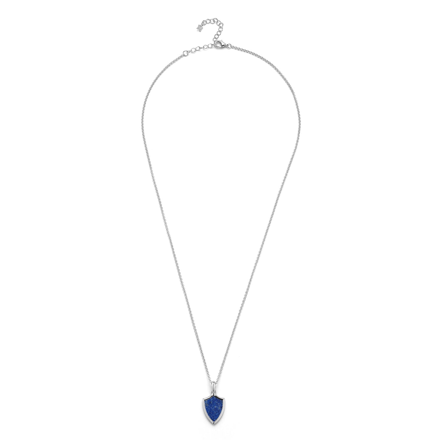 Lapis Shield Necklace — фото 4