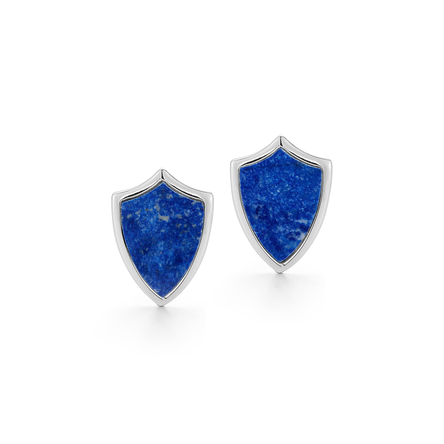 Lapis Shield Cufflinks — фото 4