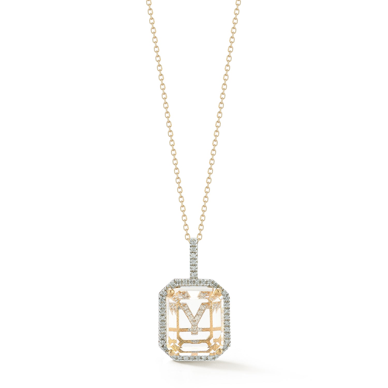 Y - Secret Initial Necklace — фото 1
