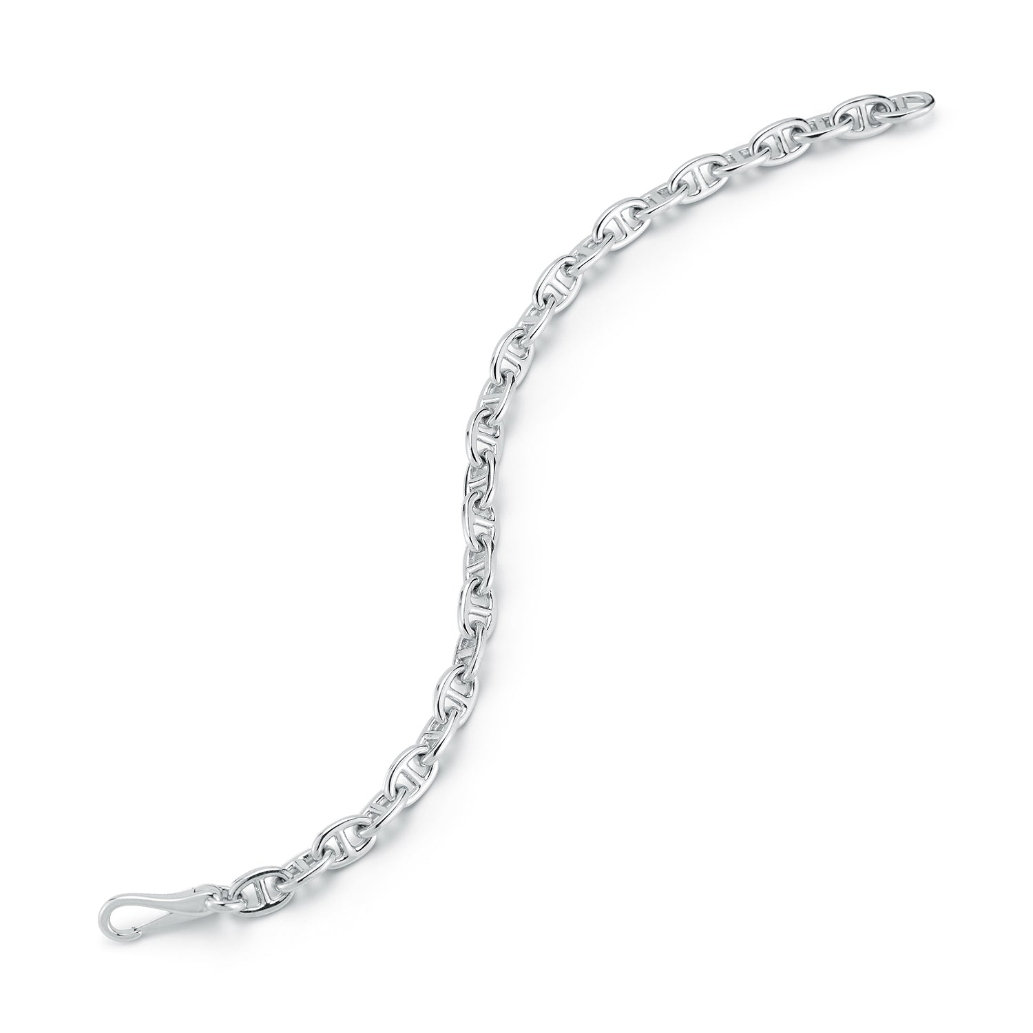Small Anchor Link Chain Bracelet — фото 4