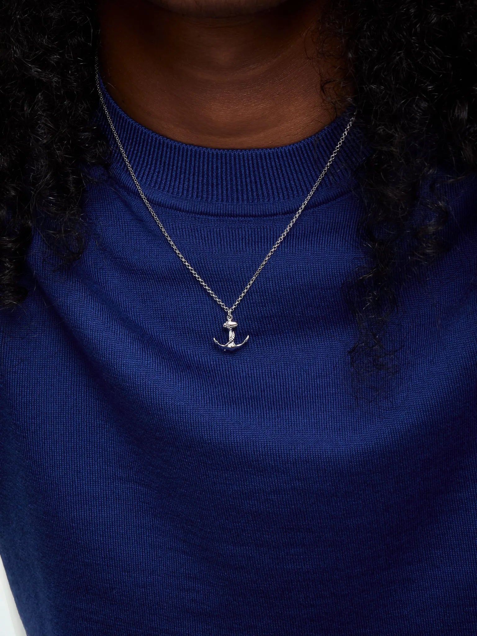 Small Anchor Necklace — фото 3