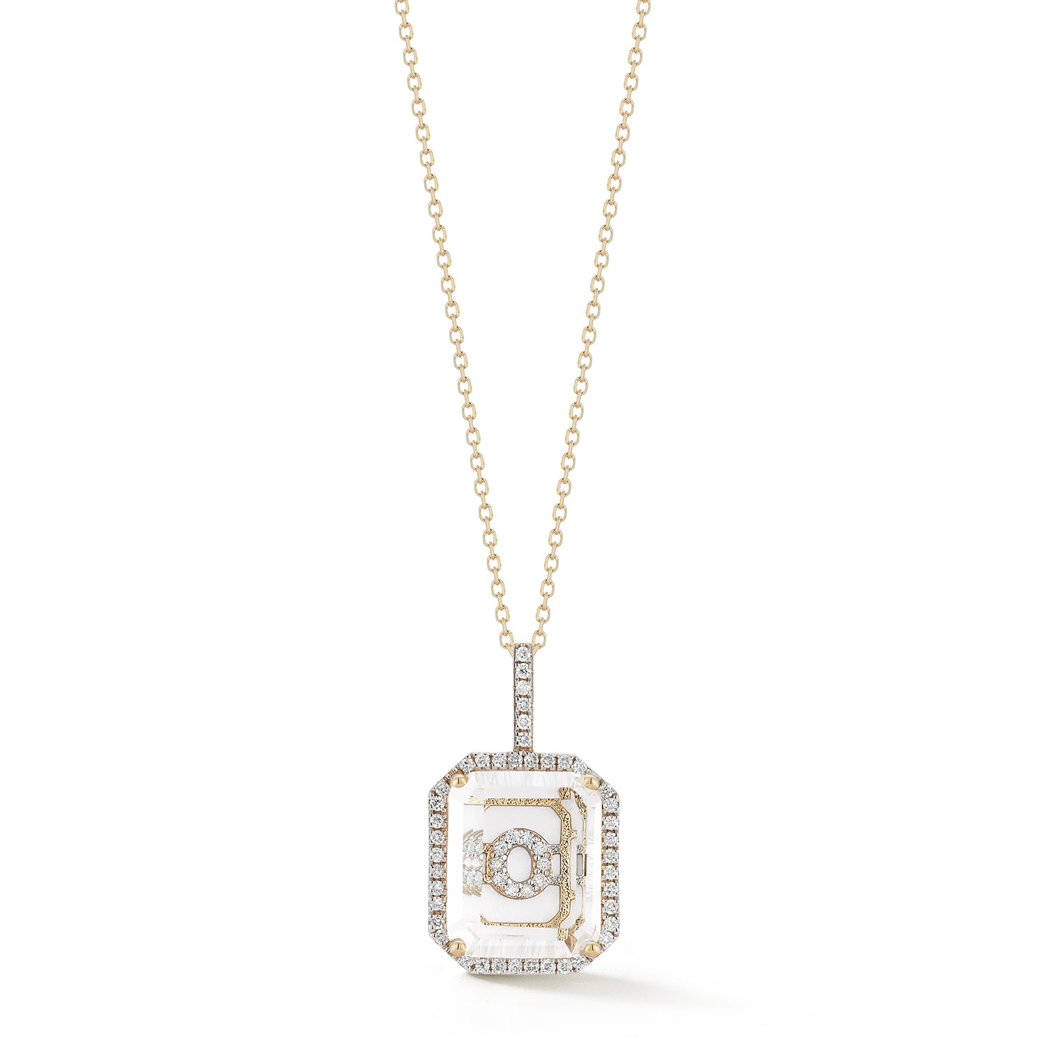 O - Secret Initial Necklace — фото 1