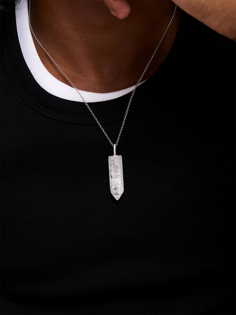 Diamond Healing Crystal Necklace — фото 3