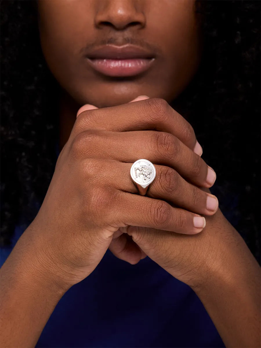 Lion Coin Ring — фото 2