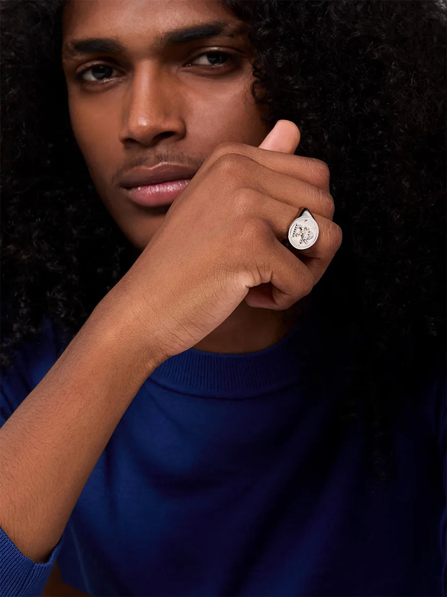 Lion Coin Ring — фото 3