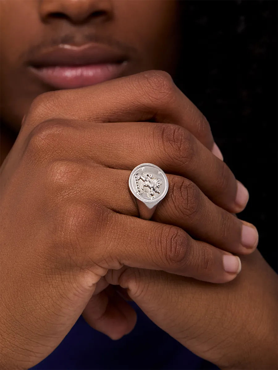 Lion Coin Ring — фото 4