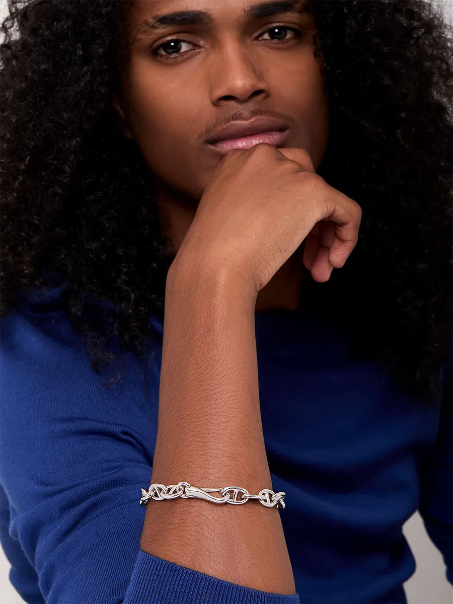 Large Anchor Link Chain Bracelet — фото 2