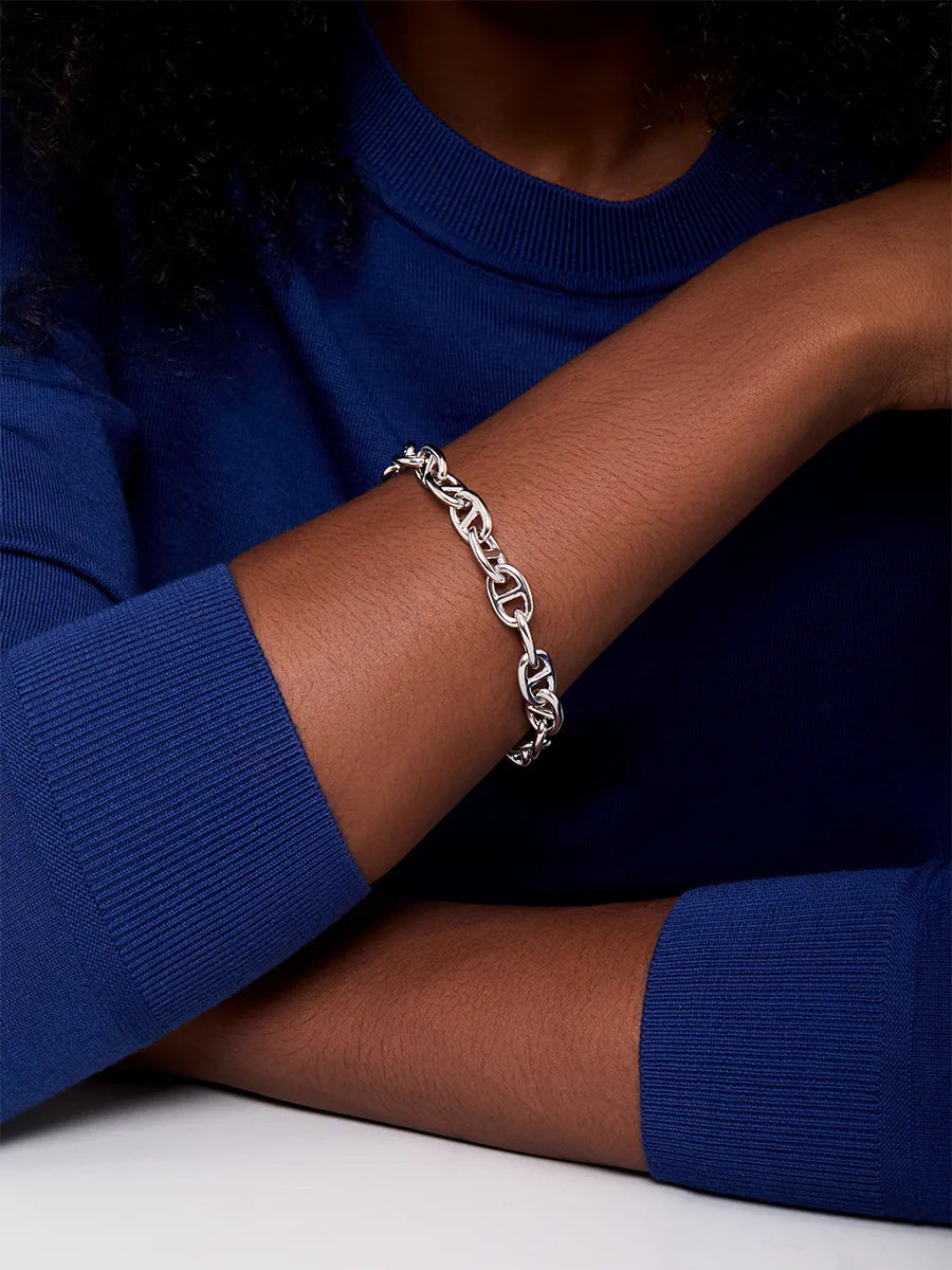 Large Anchor Link Chain Bracelet — фото 3
