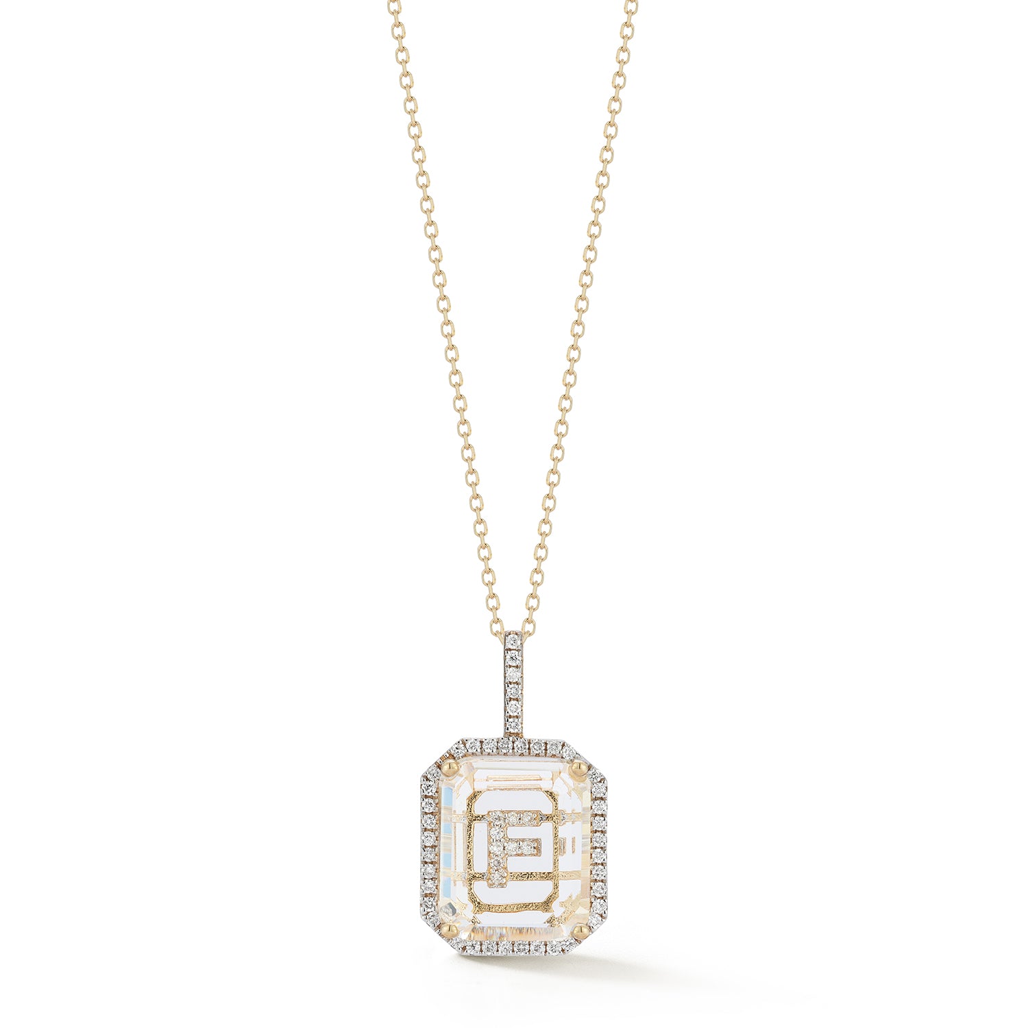 F - Secret Initial Necklace