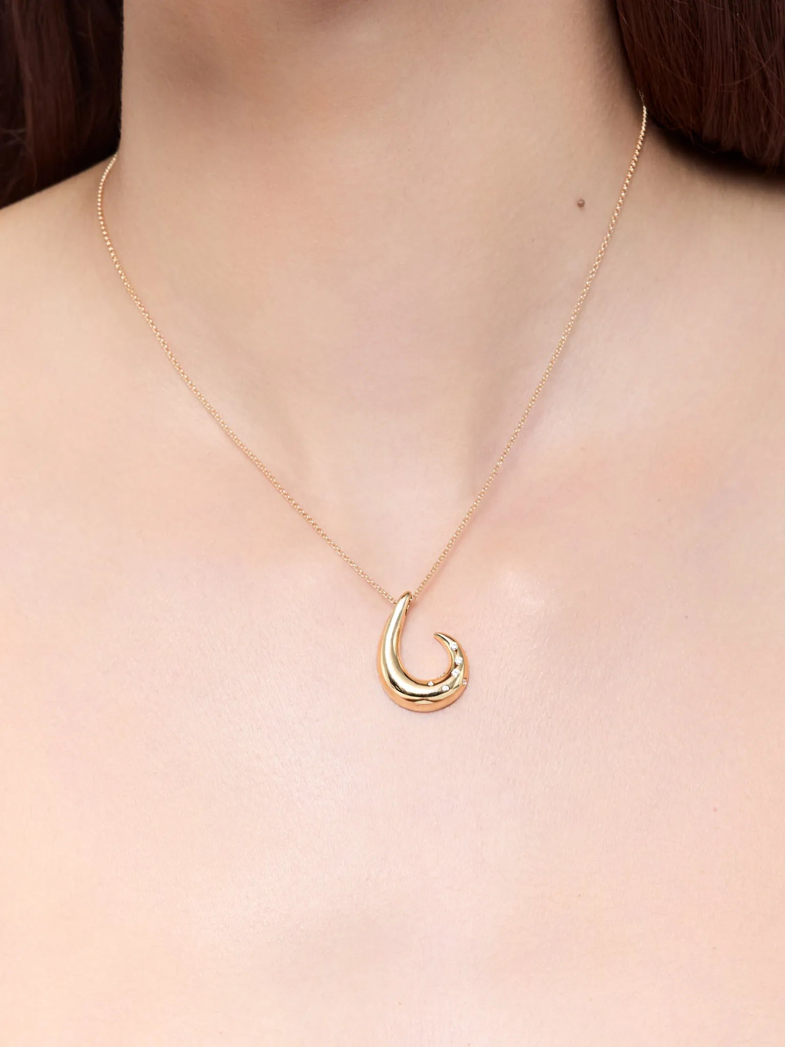 14kt Curl Necklace — фото 3