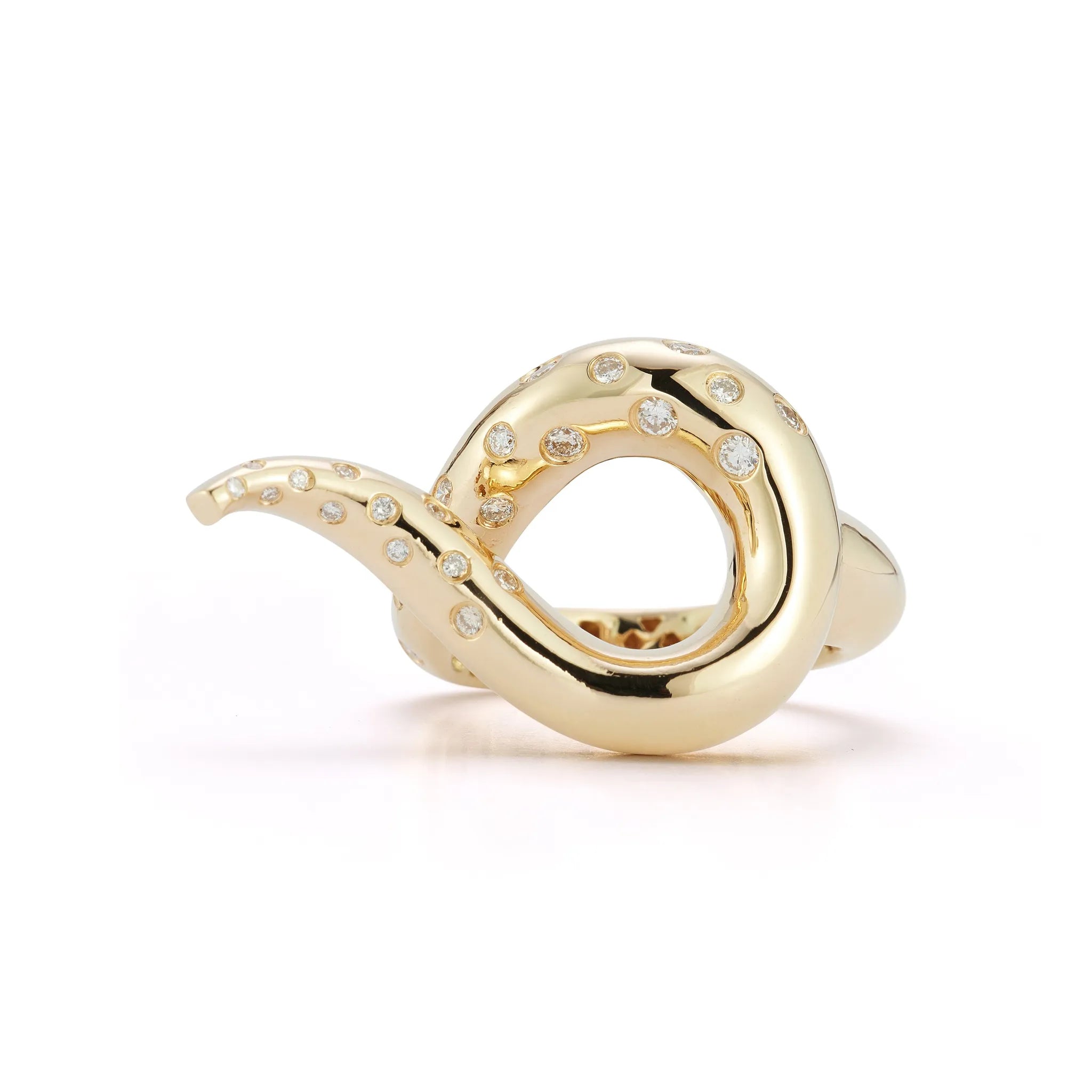 14kt Swoosh Ring — фото 6