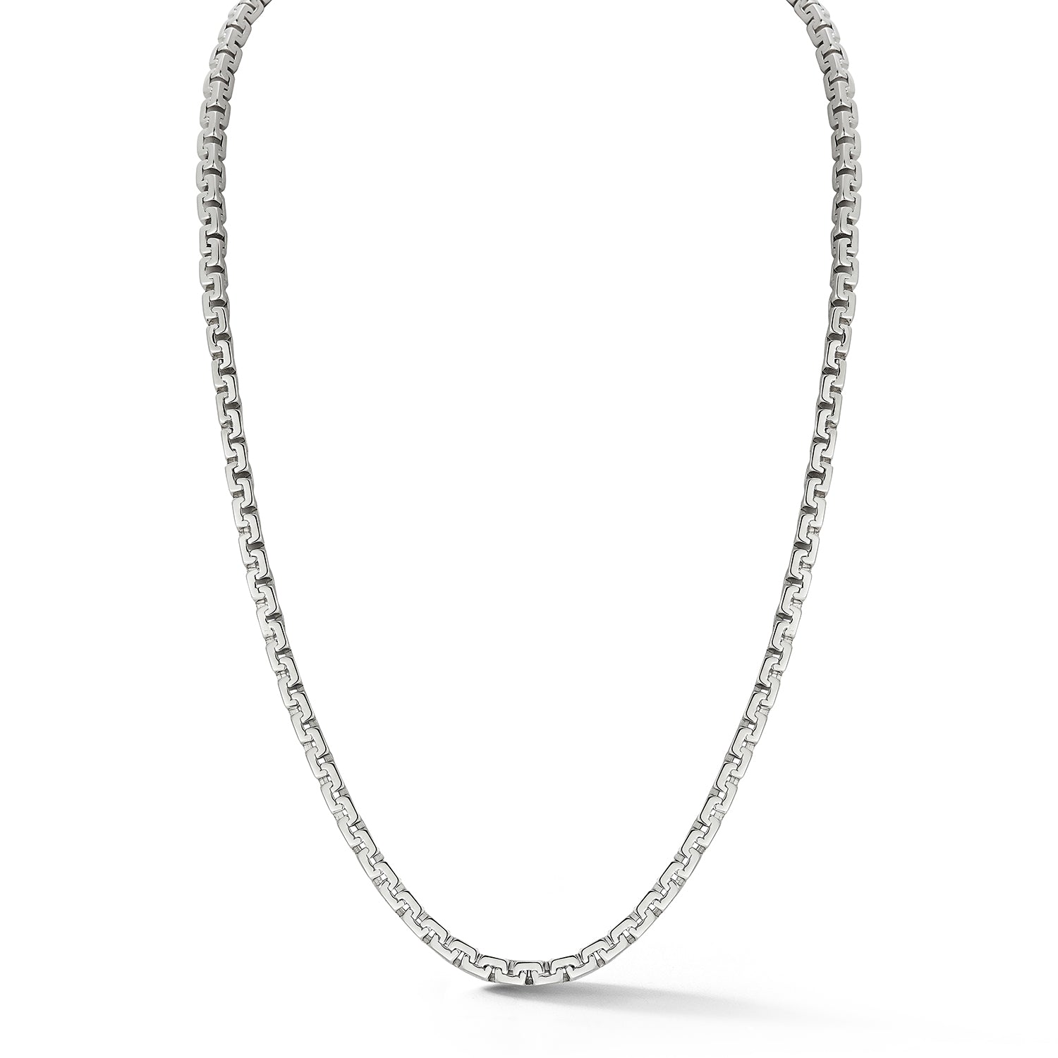 Square Link Chain Necklace — фото 1