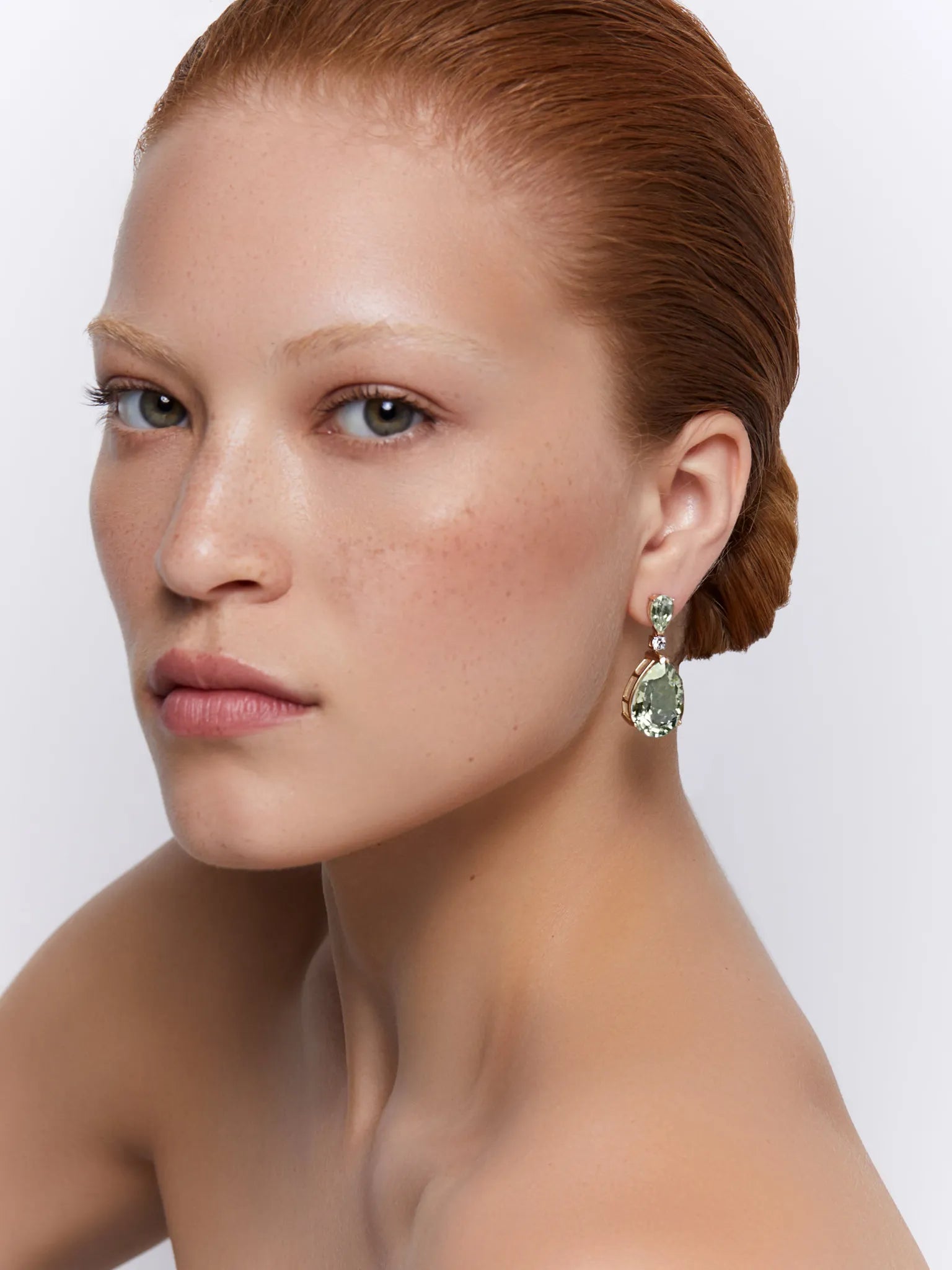 14kt Green Amethyst Sophia Earrings — фото 5