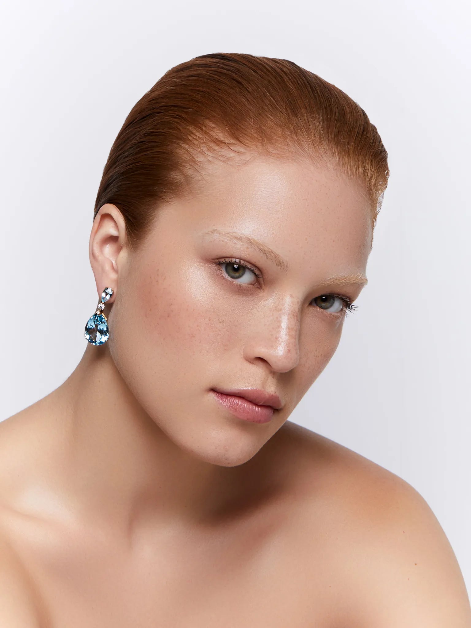 14kt Blue Topaz Sophia Earrings — фото 5