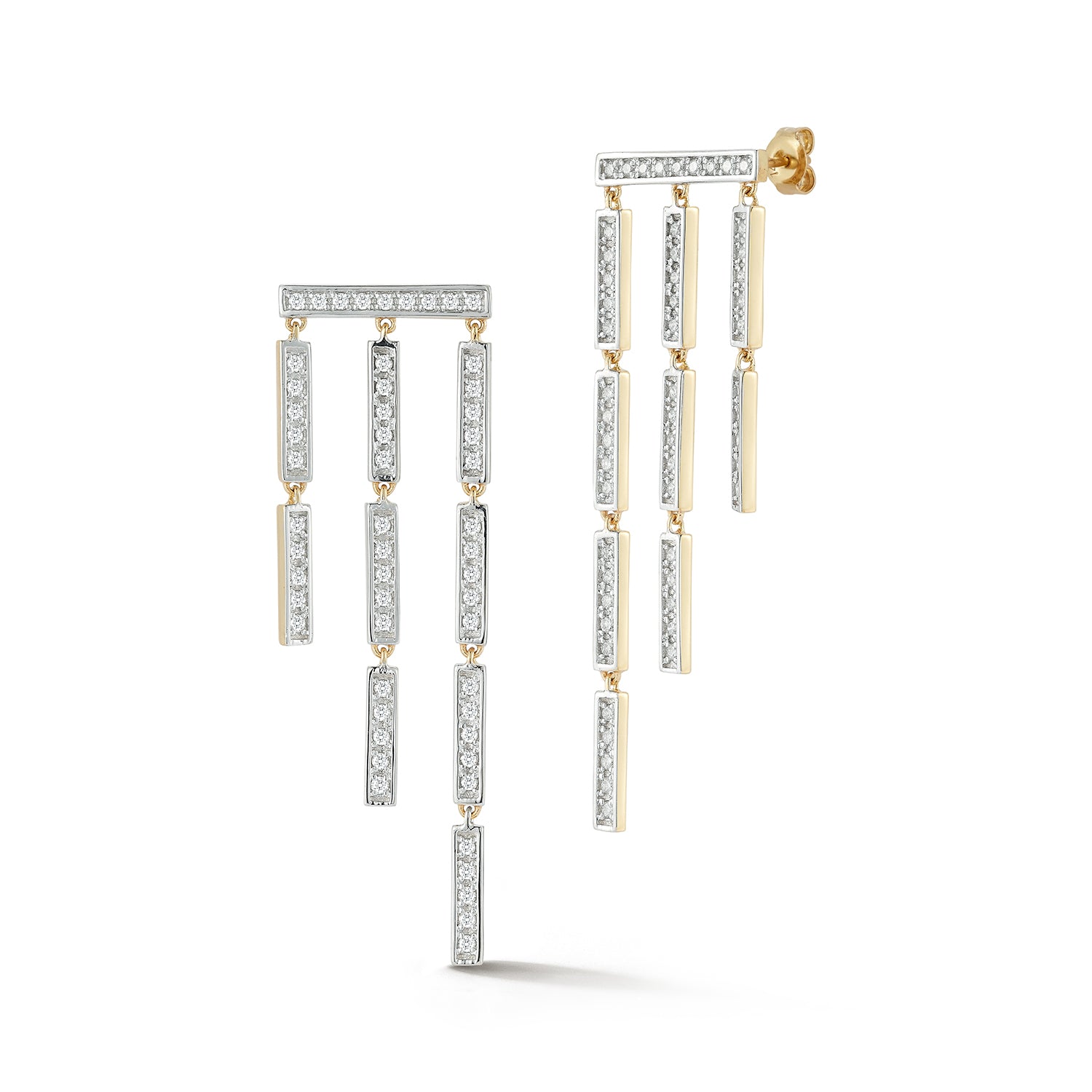14kt La Barre Fringe Earrings — фото 3