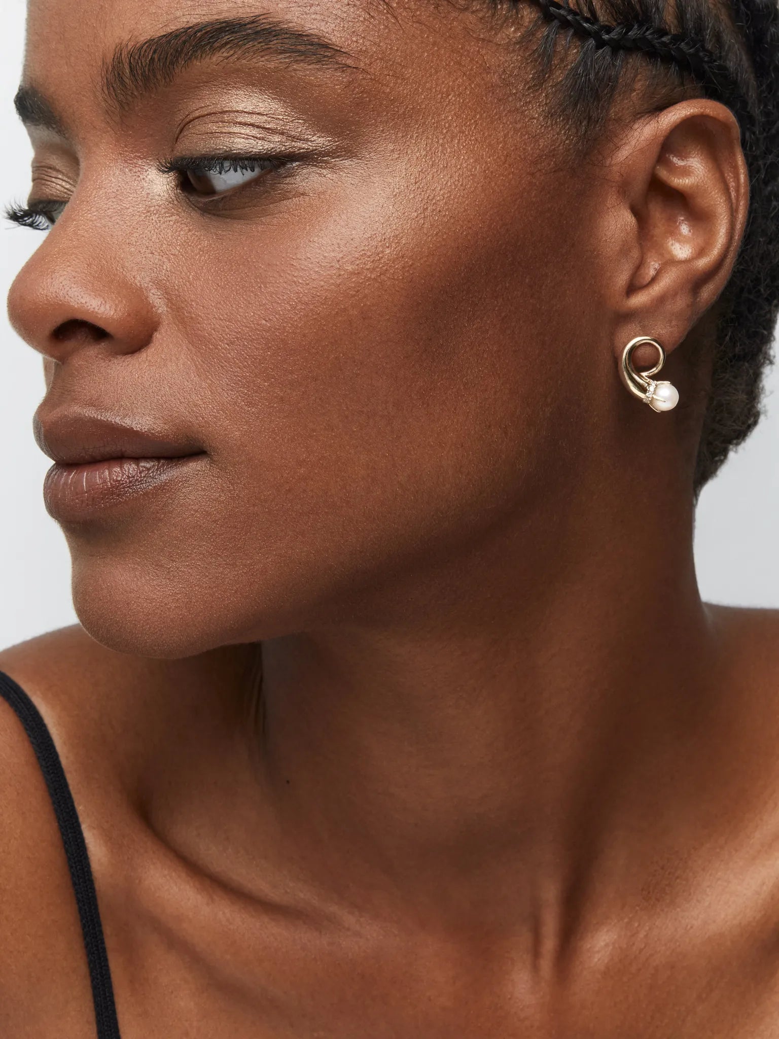 14kt Pearl Cornucopia Earrings — фото 4