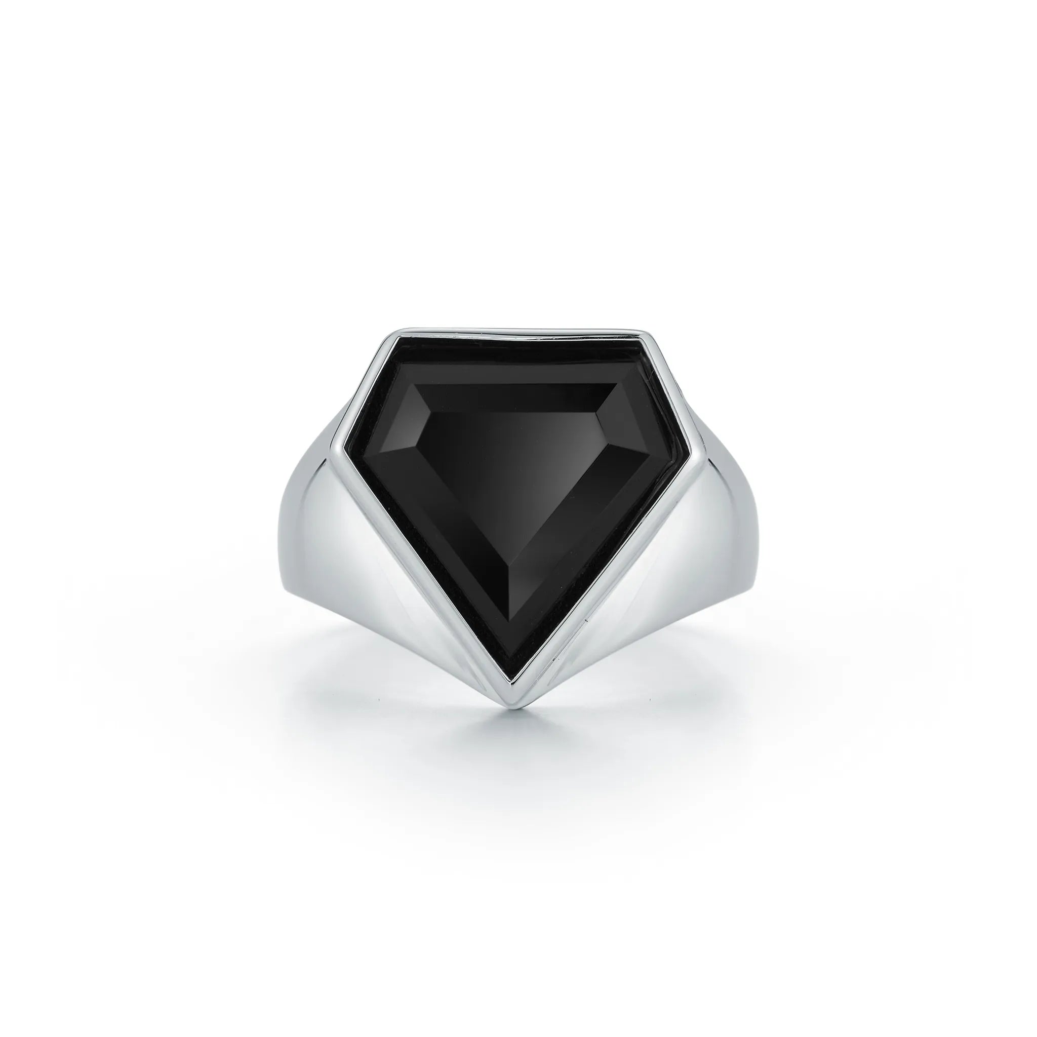 Onyx  Pentagon Ring — фото 3