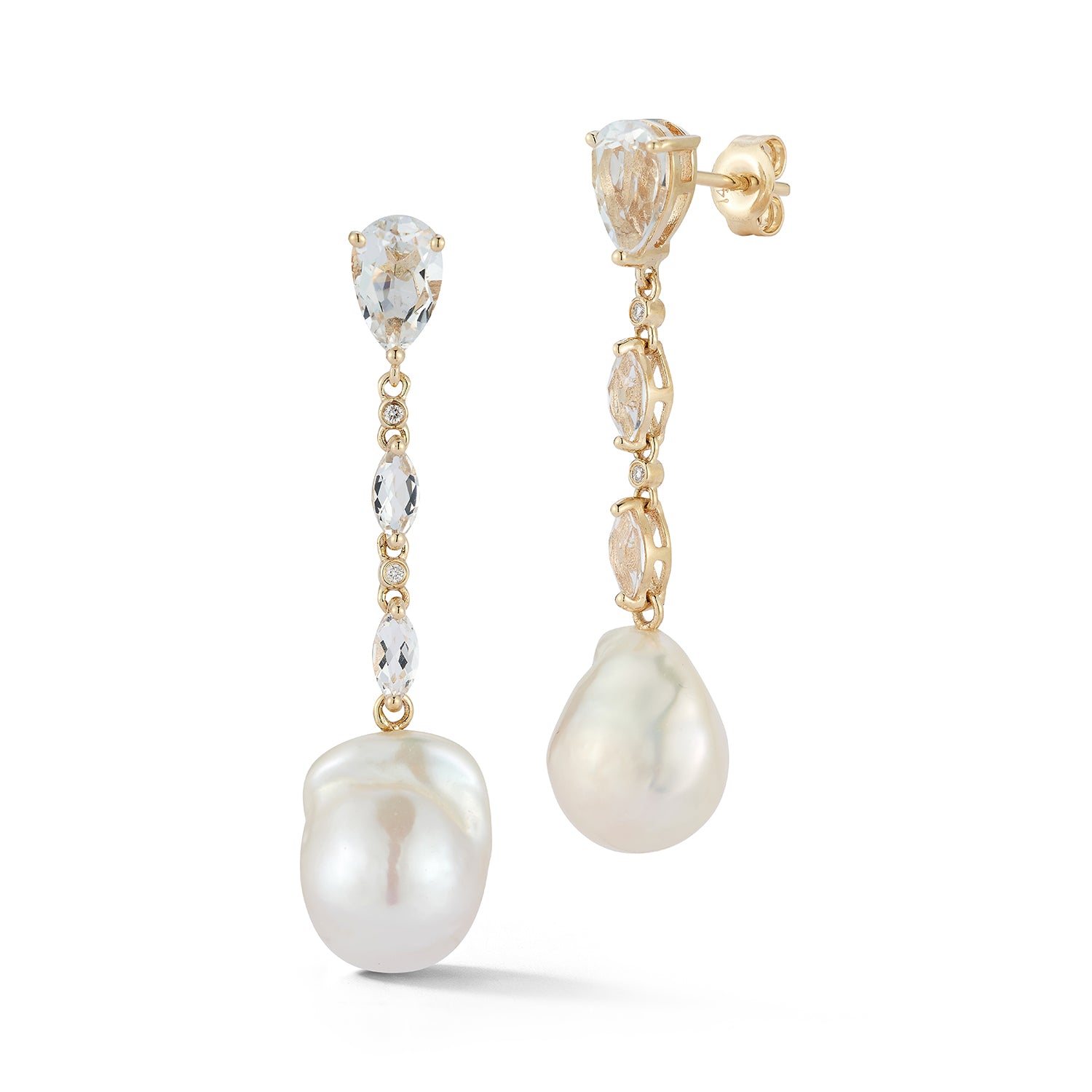 14kt Baroque Pearl Dusters — фото 5