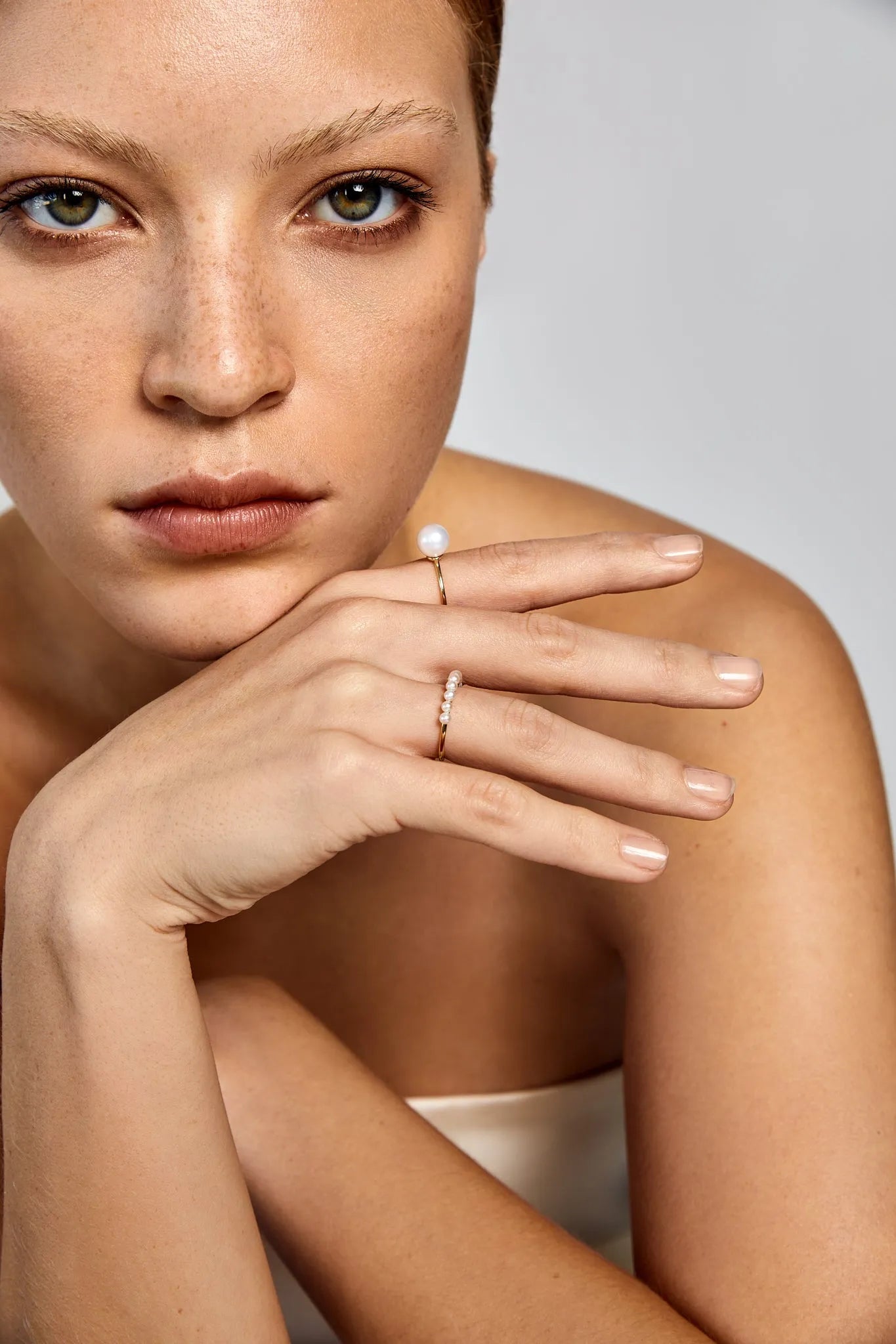 14kt Pearl Dot Ring — фото 2