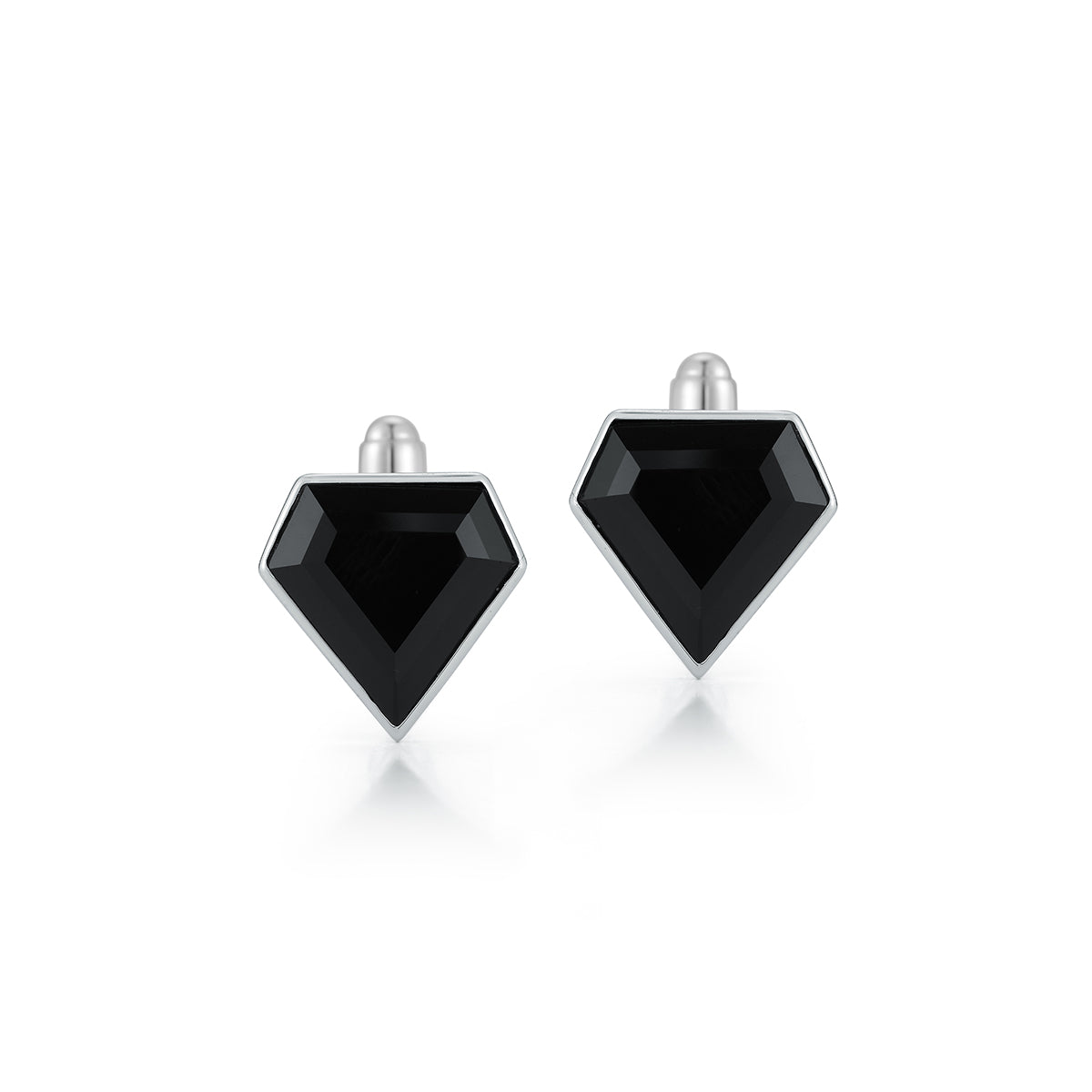 Onyx Pentagon Cufflinks — фото 4