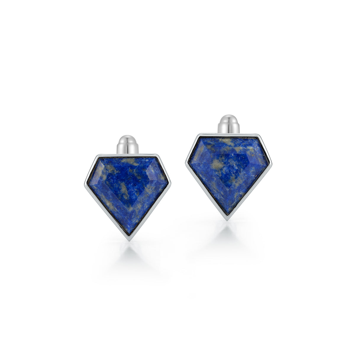Lapis Pentagon Cufflinks — фото 6
