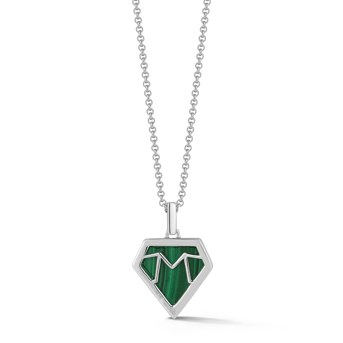 Malachite Pentagon Necklace — фото 4
