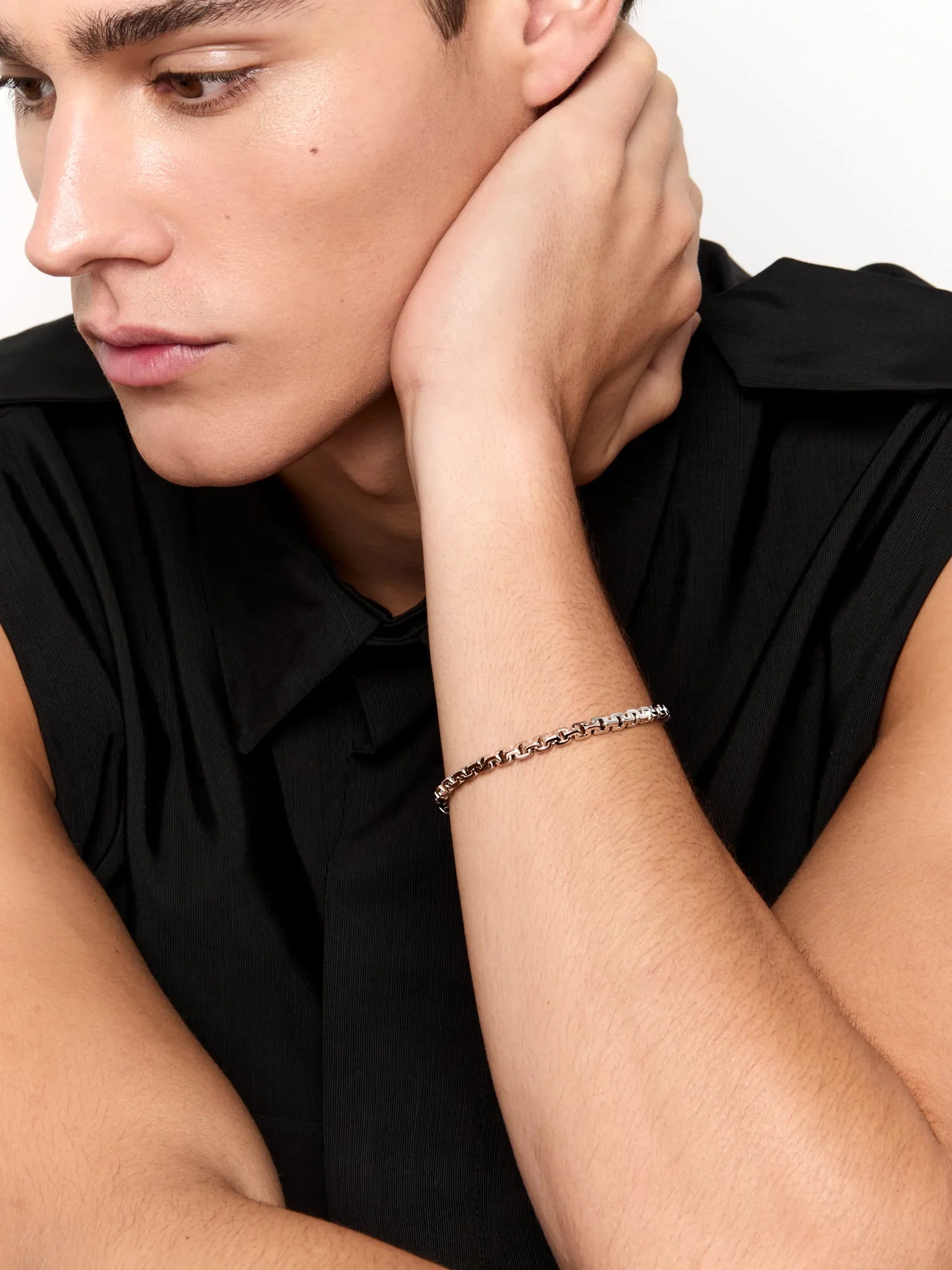 Square Link Chain Bracelet — фото 2