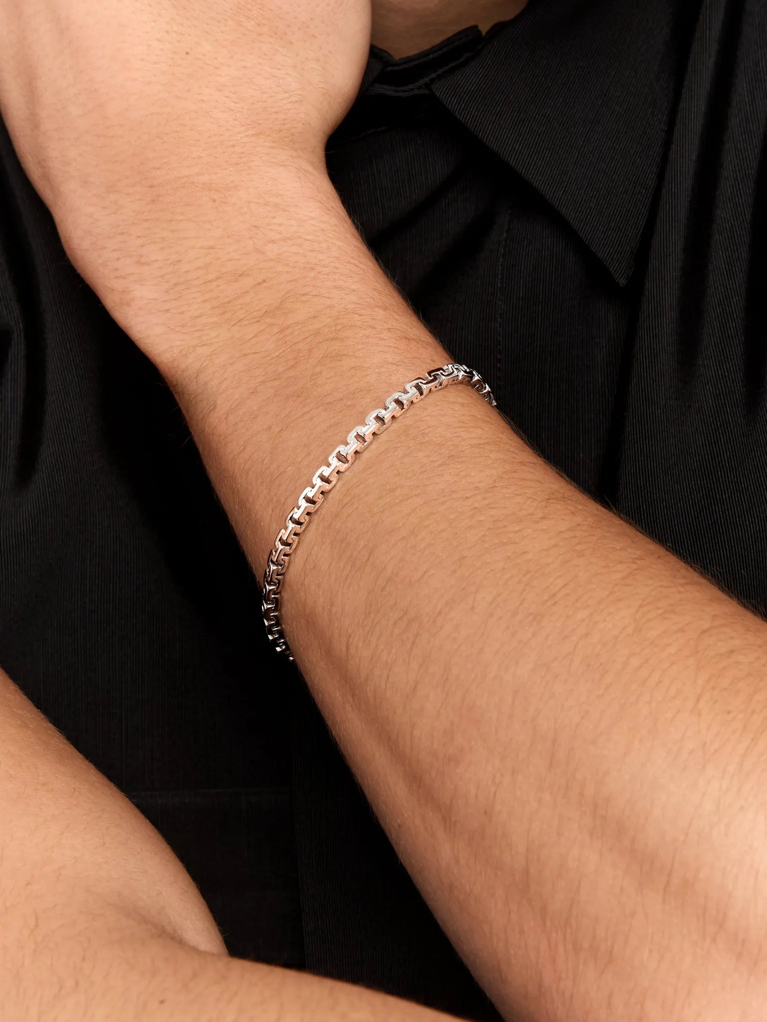 Square Link Chain Bracelet — фото 3
