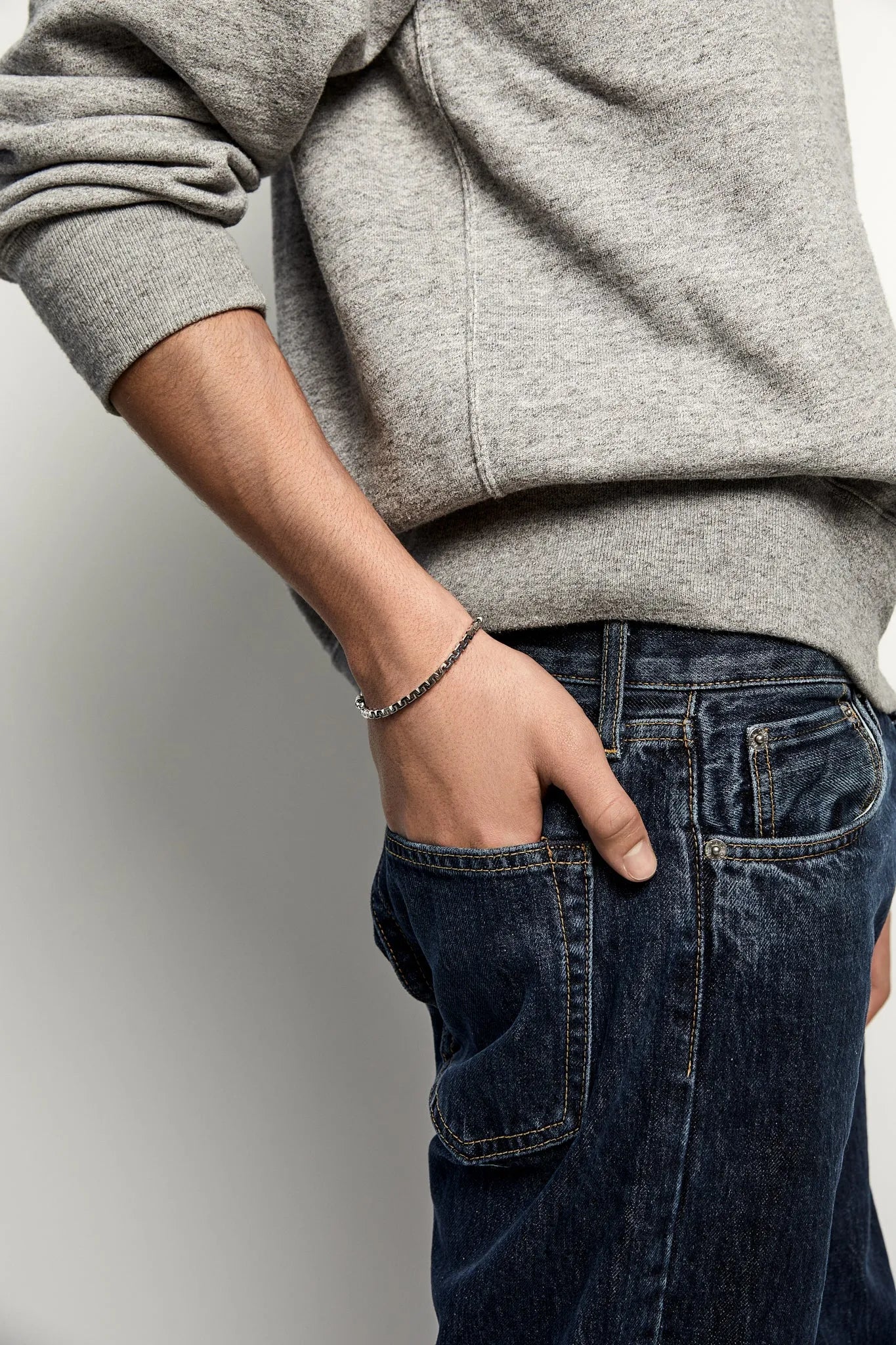 Square Link Chain Bracelet — фото 4