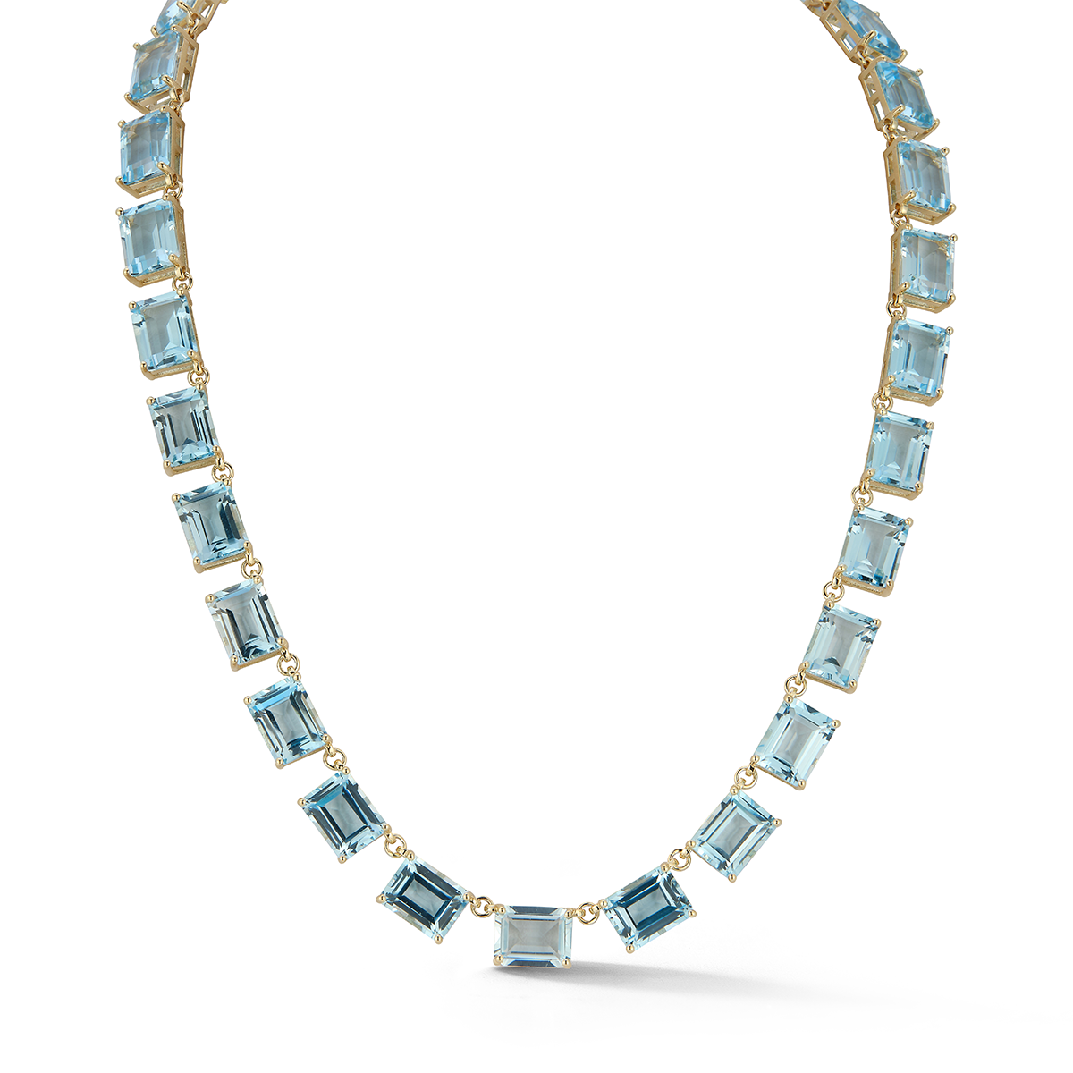14kt Blue Topaz Anna Riviera Necklace — фото 4