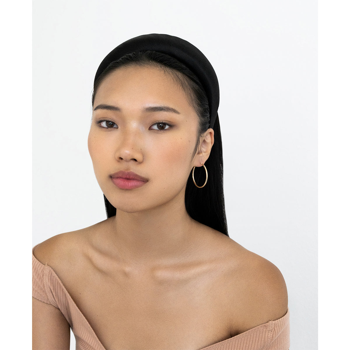 14kt 35mm Gold Hoops — фото 2