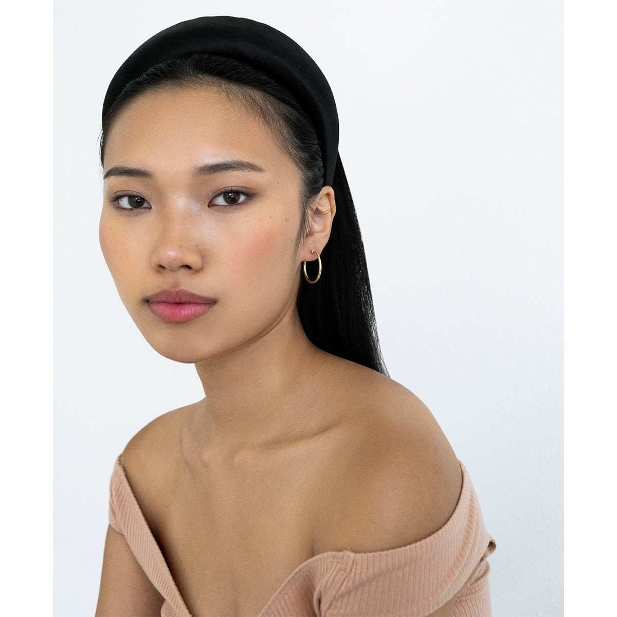14kt 25mm Gold Hoops