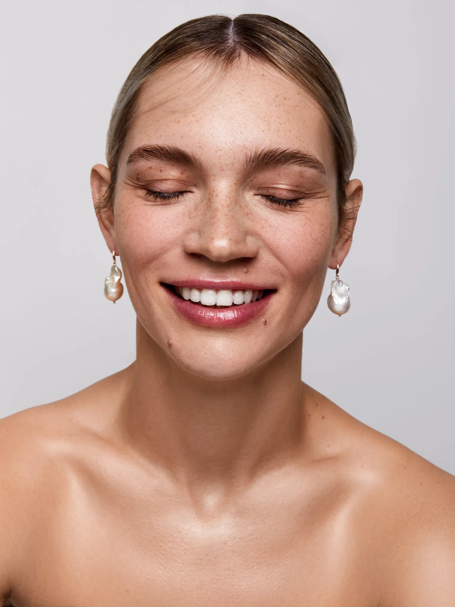 14kt Gold Baroque Pearl Drops — фото 2