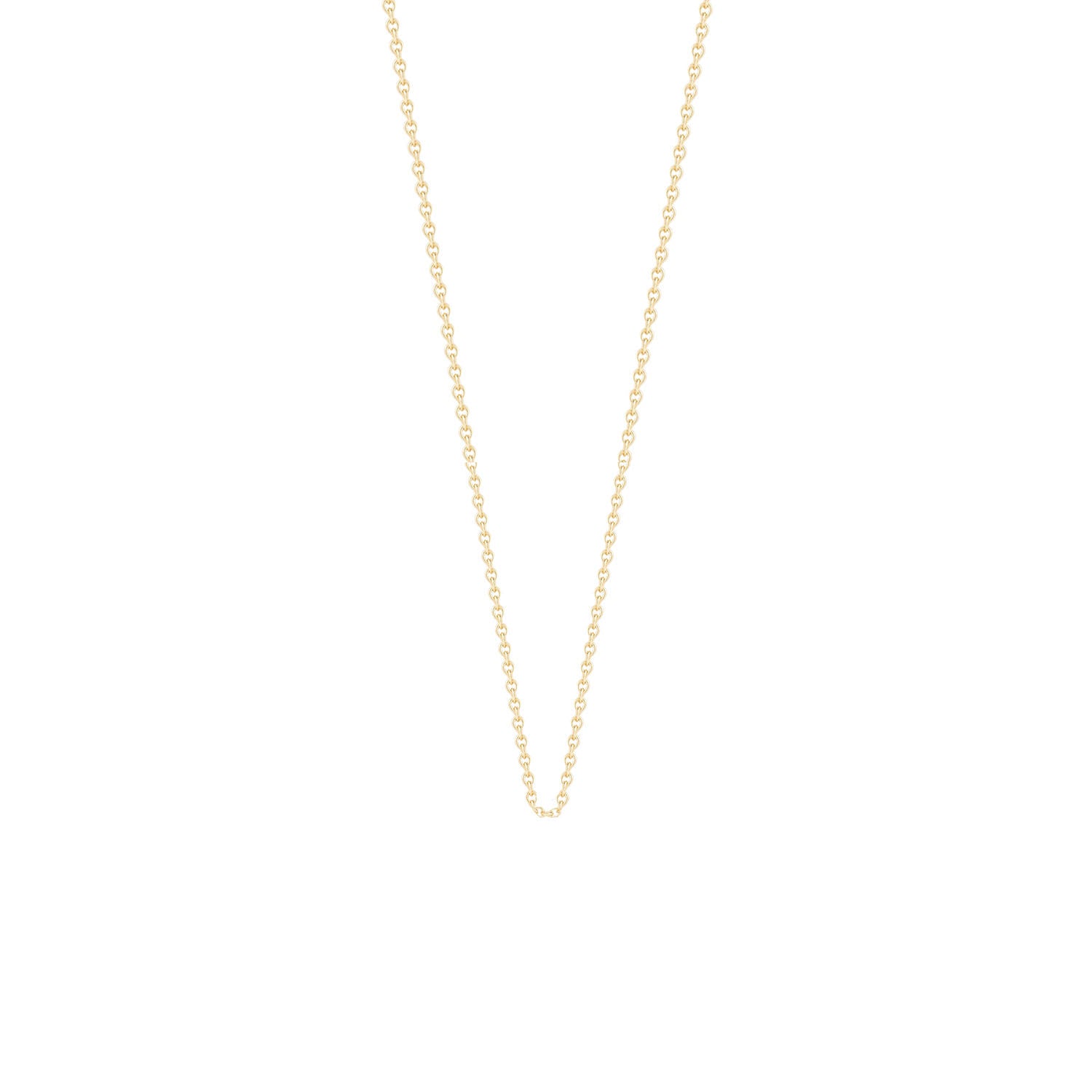 14kt Gold Diamond Cut Link Chain — фото 1