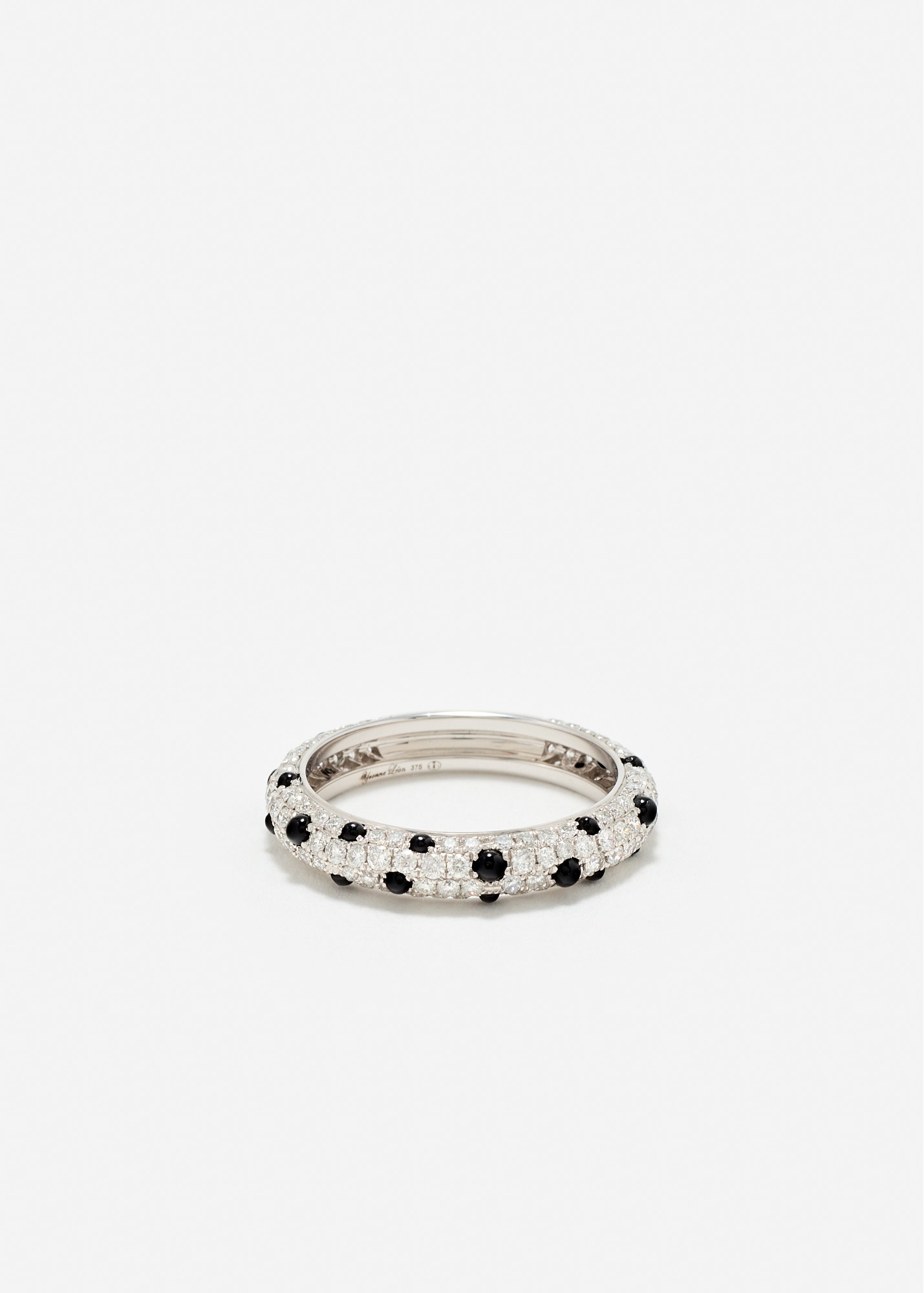 ALLIANCE DALMATIEN DIAMANTS OR BLANC — фото 1
