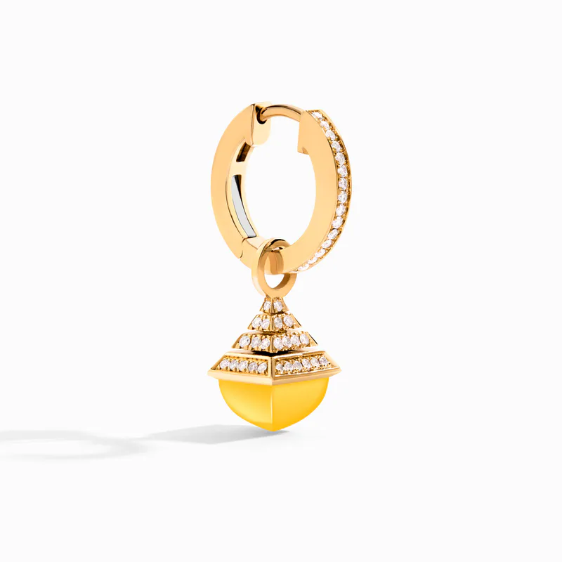 Cleo Rev Mini Diamond Drop Earrings