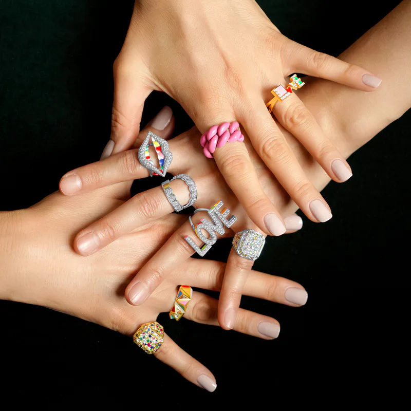 Disco White Gold