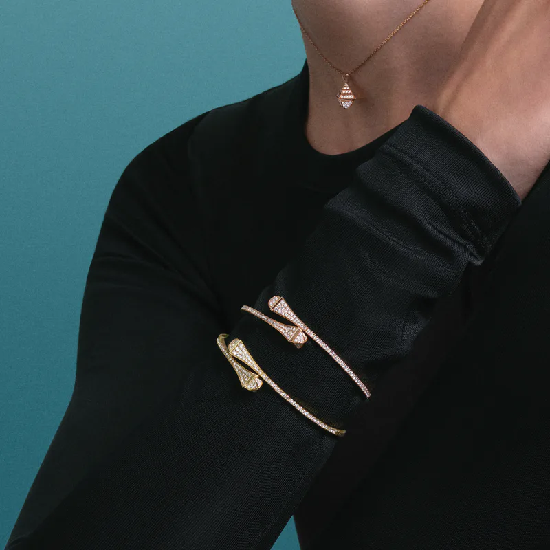 Cleo Full Diamond Midi Slip-On Bracelet