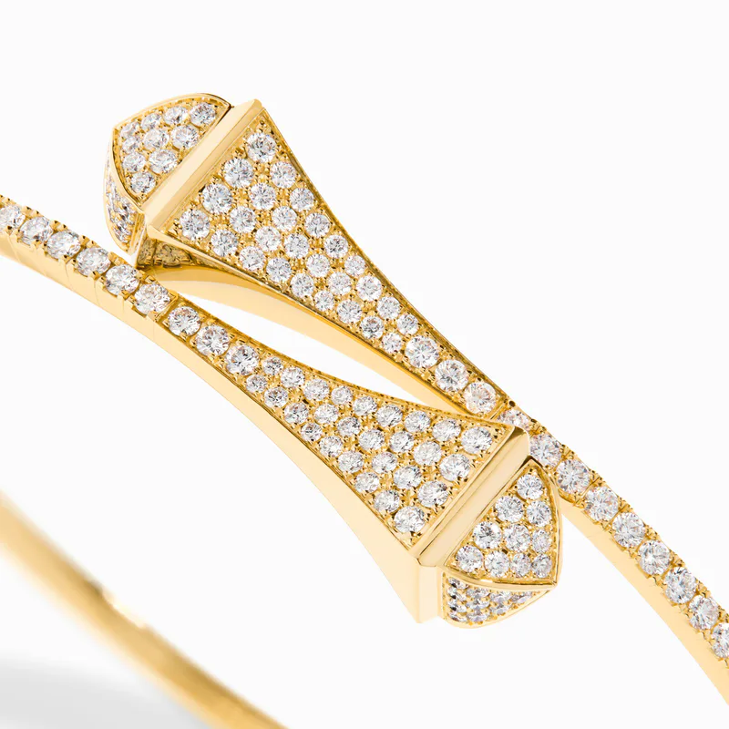 Cleo Full Diamond Slip-On Bracelet