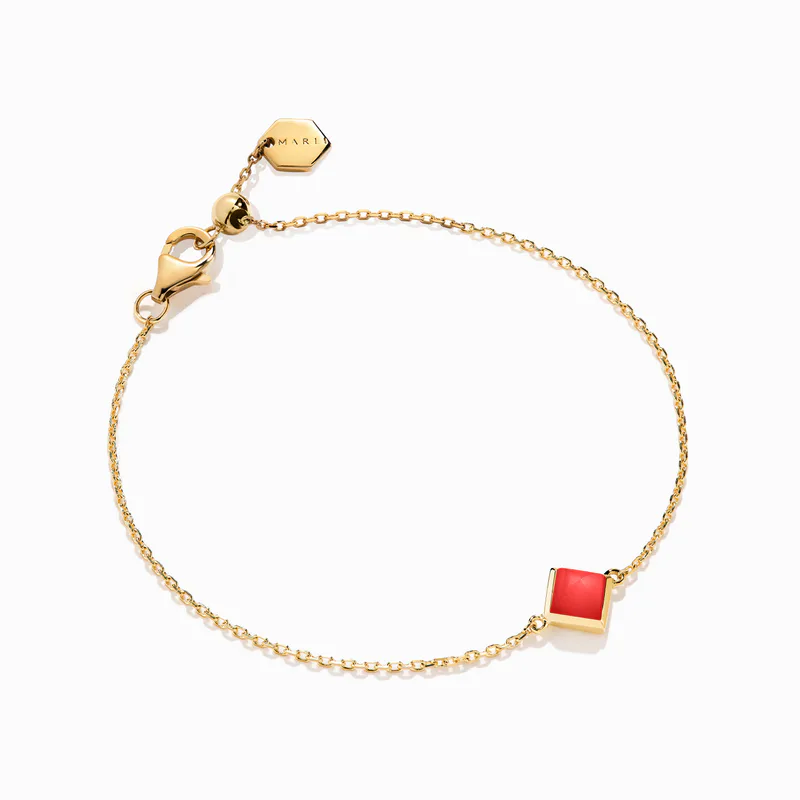 Cleo Pyramid Bracelet