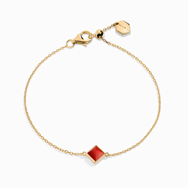 Cleo Pyramid Bracelet