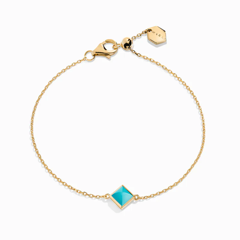 Cleo Pyramid Bracelet